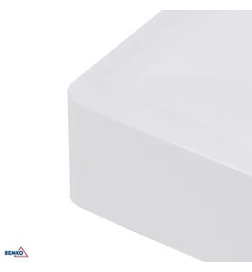 Plafonnier d'urgence carré SKALER - 3W - IP40 - 161lm - Blanc du jour 6000K - 150x150x44mm