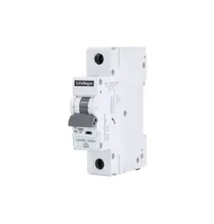 Disjoncteur Différentiel 10A - Pouvoir de Coupure 4kV - 1 Pôle - Courbe B - IP20 - Schelinger