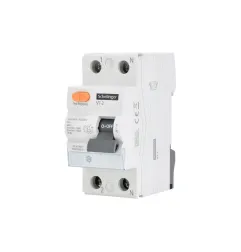 Disjoncteur différentiel AC 2P 40A 100mA - Protection électrique - Rail TH35 - IP20