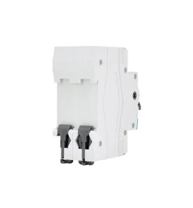 Interrupteur-sectionneur 2P 63A - Rail TH35 - IP20 - Pouvoir de coupure 4kV - Tension 500V