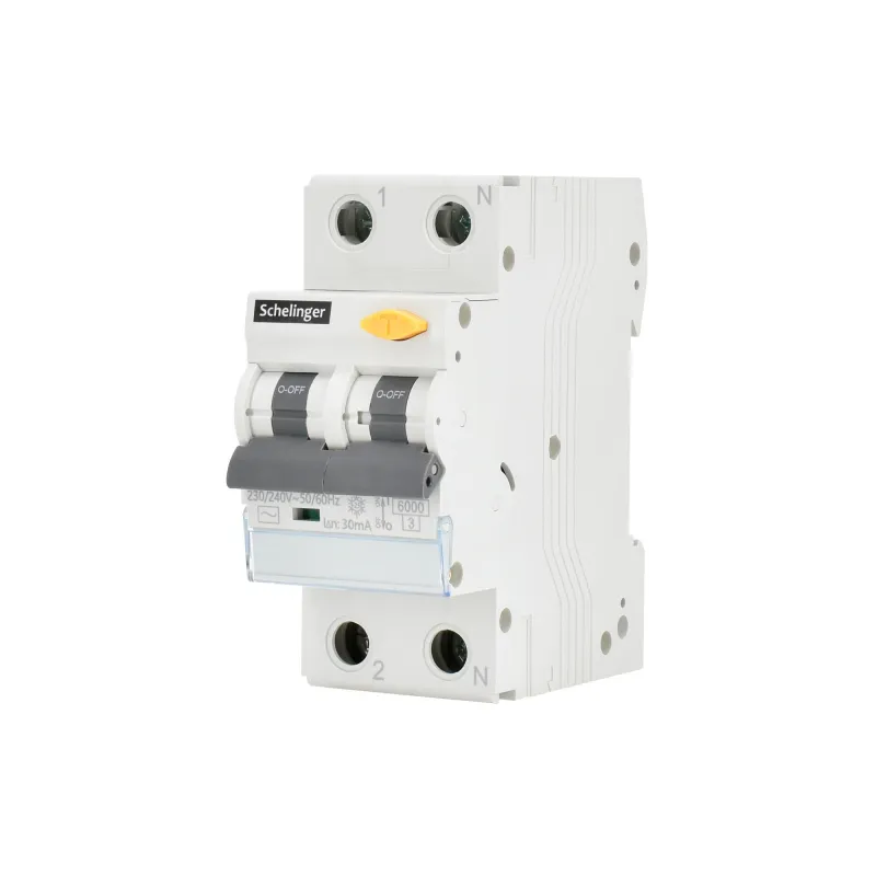 Disjoncteur différentiel 1P - 16A - 30mA - Type AC - Protection contre les surcharges