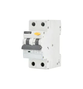 Disjoncteur différentiel 1P - 16A - 30mA - Type AC - Protection contre les surcharges