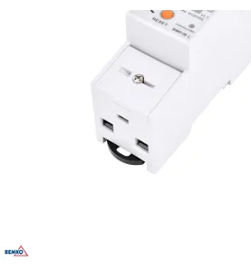 Compteur électrique monophasé 10 (80)A - Rail DIN - IP20 - Compact 83x68x36mm