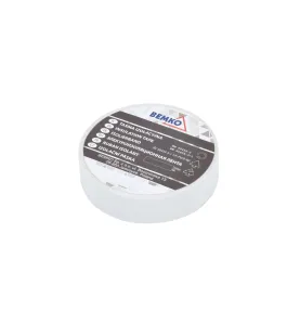 Ruban Isolant PVC - Blanc - 19mm x 20m - Adhésif Électrique Professionnel