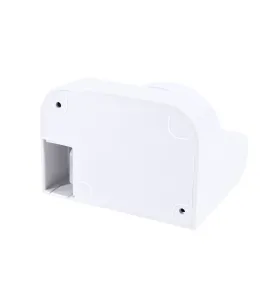 Détecteur de mouvement blanc - 1200W - Angle 180° - IP44 - Portée 12m