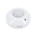 Détecteur de mouvement 360° - Blanc - 1200W max - Portée 6m - IP20