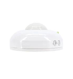 Détecteur de mouvement 360° - Blanc - 1200W max - Portée 6m - IP20