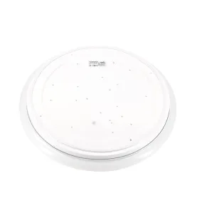 Plafonnier LED PLATO - 36W - 3000K - 3250lm - IP44 - Blanc Chaud - 435x435mm