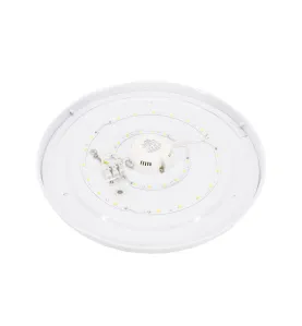 Plafonnier LED PLATO - 36W - 3000K - 3250lm - IP44 - Blanc Chaud - 435x435mm