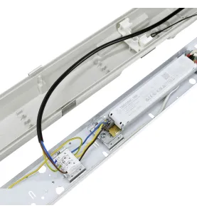 Plafonnier LED étanche ARKOS 3 - 50W - 9000lm - 4000K - IP66 - 120cm - Gris