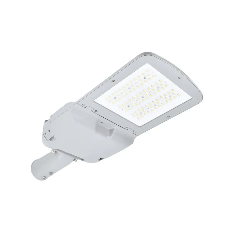 Lampadaire LED Avenue 100W - Éclairage Puissant 18500lm - Blanc Chaud 2700K - IP66 Étanche - Longue Durée 100000h