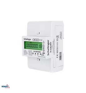 Compteur électrique triphasé MID Schelinger 100A - Rail DIN - IP50 - 3 modules