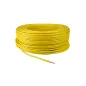 Câble Rigide Monoconducteur 6mm² Monobrin - Bobine Jaune 100m