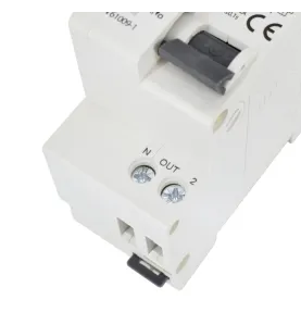 Disjoncteur différentiel 2P - 20A - 30mA - Type AC - Rail DIN - Protection contre les surintensités