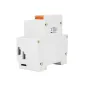 Disjoncteur différentiel 2P - 10A - 30mA - Type AC - Rail DIN - Protection électrique