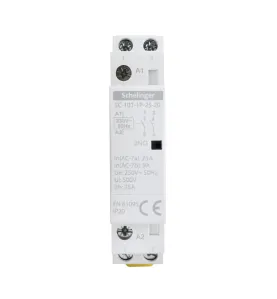 Contacteur modulaire SC101 - 1P 25A - Type 20 - Rail TH35 - IP20 - 250V AC