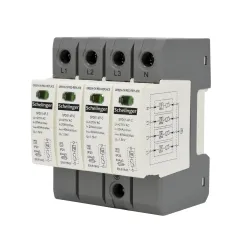 Parafoudre 4 pôles - 20kA - Classe T2 (C) - Rail DIN - IP20 - Schneider Electric