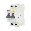 Disjoncteur différentiel 2P - 16A - 30mA - Type A - Schneider - Protection contre les surcharges