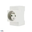 Socket FS16 - Prise modulaire 16A - Rail TH35 - 250V AC - IP20 - 80x66x44mm