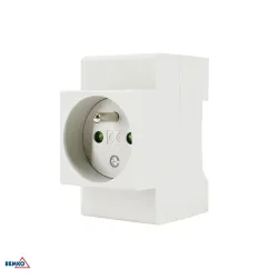 Socket FS16 - Prise modulaire 16A - Rail TH35 - 250V AC - IP20 - 80x66x44mm