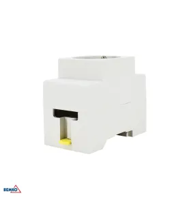 Socket FS16 - Prise modulaire 16A - Rail TH35 - 250V AC - IP20 - 80x66x44mm