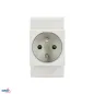 Socket FS16 - Prise modulaire 16A - Rail TH35 - 250V AC - IP20 - 80x66x44mm