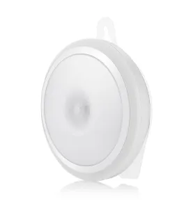 Lampe d'armoire LED 0,5W - Capteur PIR - Blanc Naturel 4000K - 40lm - Ø80mm