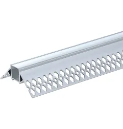 Profilé aluminium pour ruban LED - Encastrable - Longueur 2m - Gris/Blanc - Garantie 2 ans