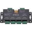 Amplificateur de Signal SPI DC5-24V - 8 Groupes - Aluminium Noir - 137x70x28mm