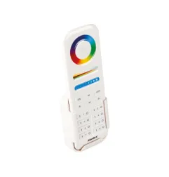 Télécommande pour Bande LED RGBW CCT - Contrôle RF 2,4GHz - Portée 30m - Blanc