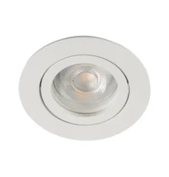 Spot DALLA - Encastrable GX5,3/GU10 - 10W MAX - Aluminium - Ø82mm - IP20