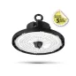 Luminaire HIGH BAY LED 80W - 15000 lm - 4000K - IP65 - Noir - Ø245mm