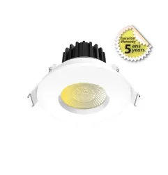 Spot LED CCT BBC 8W - 910lm - 2700/3000/4000K - Dimmable - IP65 - Ø82mm - Blanc - Garantie 5 ans