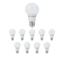 Lot de 10 Ampoules LED E27 A60 8,5W 806lm (66W) 270° - Blanc du Jour 6000K