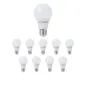 Lot de 10 Ampoules LED E27 A60 8,5W 806lm (66W) 270° - Blanc du Jour 6000K