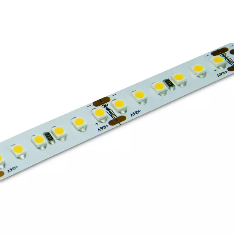 Ruban LED Blanc puissant 60 LED/m 14,4W/m - Blanc Très Chaud 2200K