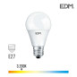 Ampoule LED E27 15W Ronde A60 équivalent à 100W - Blanc Chaud 3200K