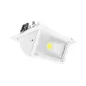 Spot LED Encastrable Orientable AC220/240V 30W 3200lm 90° Etanche IP40 IK09 145x235mm -  Blanc Naturel 4000K perçage 220x125mm