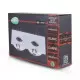 Support de Spot LED Double Rotatif Orientable 30° IP20 Blanc 175x93mm - perçage 157x80mm