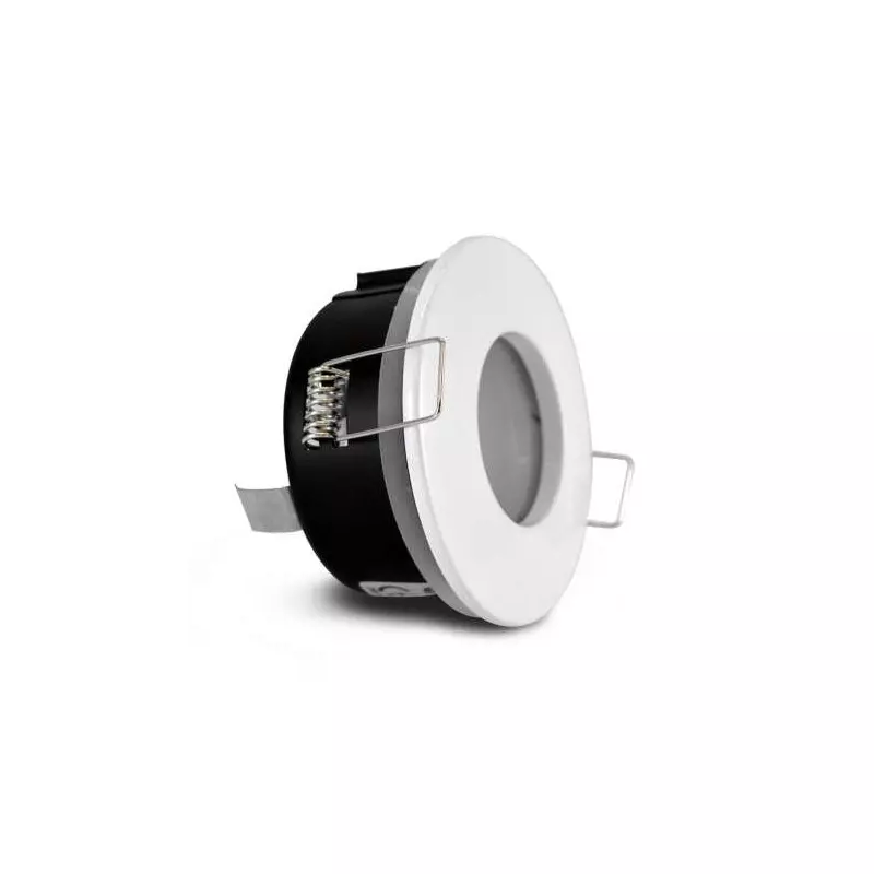 Support de Spot  IP65 Rond Blanc 82mm