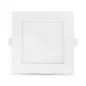 Dalle LED Encastrable Blanc 10W (100W) 700lm 160° IP44 145mmx145mm - Blanc Chaud 3000K