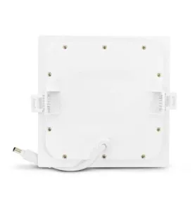 Dalle LED Encastrable Blanc 10W (100W) 700lm 160° IP44 145mmx145mm - Blanc Chaud 3000K