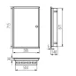 Tableau Électrique encastrable Blanc 4x24P Modules