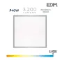 Dalle LED 40W carré 59,5x59,5mm Chrome mat - Blanc du Jour 6400K