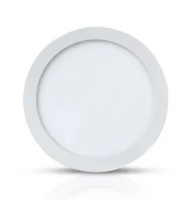 Plafonnier LED AC220-230V 18W 1400lm 120° Etanche IP40 IK08 Ø224mm - Blanc Chaud 3000K