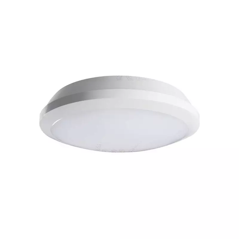 Plafonnier LED 26W à détecteur étanche IP65 rond ∅300mm Blanc - Blanc Naturel 4000K