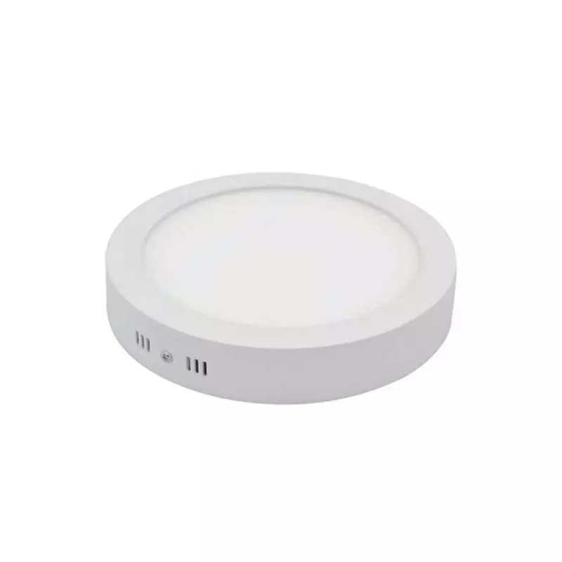 Plafonnier de surface LED 12W rond ∅172mm - Blanc du Jour 6000K