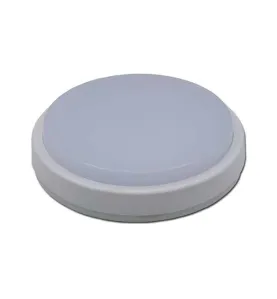 Plafonnier de surface LED 8W étanche IP65 rond ∅155mm - Blanc du Jour 6000K