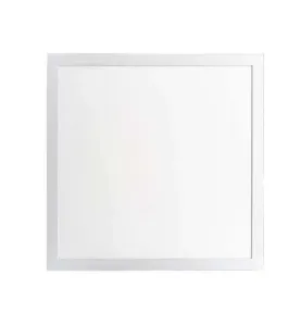 Plafonnier LED 25W 200W 3000lm Carré Blanc 595mmx595mm  - Blanc du Jour 6000K