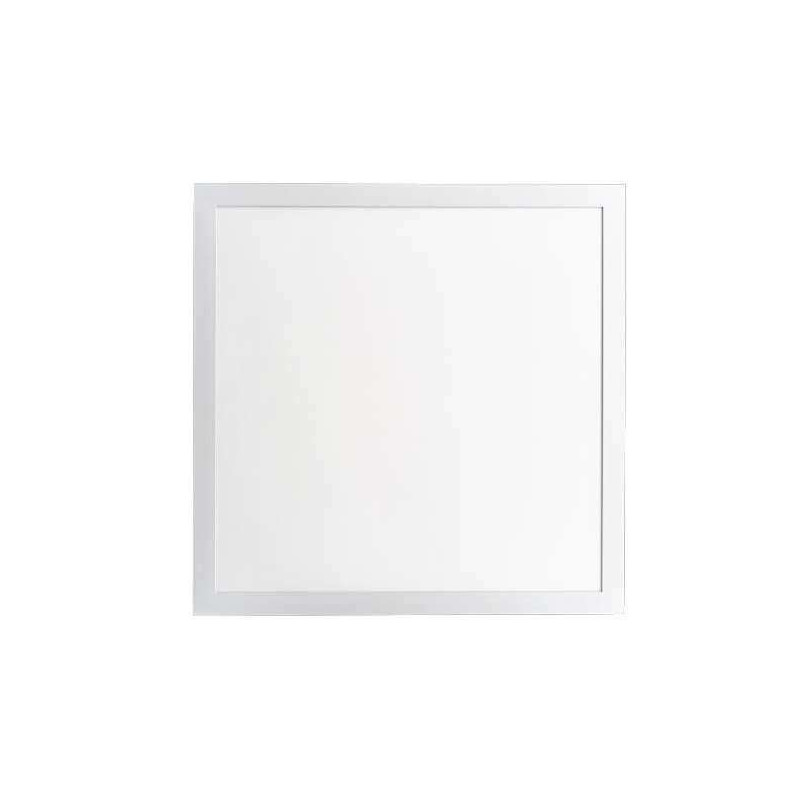 Plafonnier LED 36W 233W 3500lm Carré Blanc 595mmx595mm  - Blanc du Jour 6000K